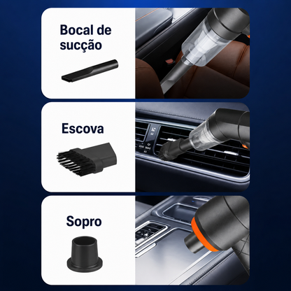Aspirador Portátil Sem Fios para Carro